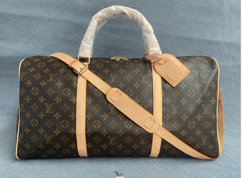 Louis Vuitton Keepall Bandoulière 50 – Monogram & Damier Graphite Canvas Travel Bag