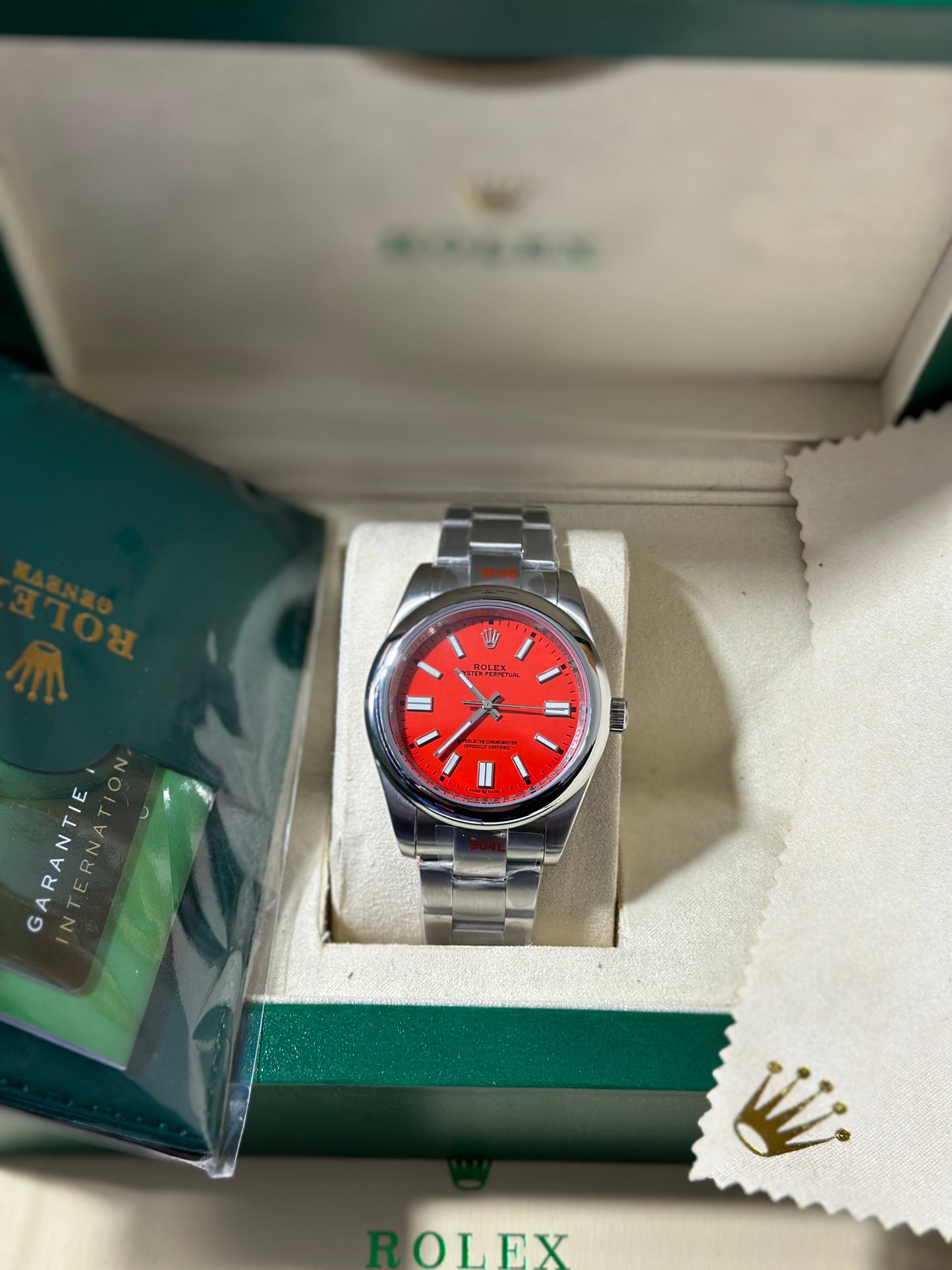 Rolex Oyster Perpetual Milgauss – Sapphire Crystal – Stainless Steel