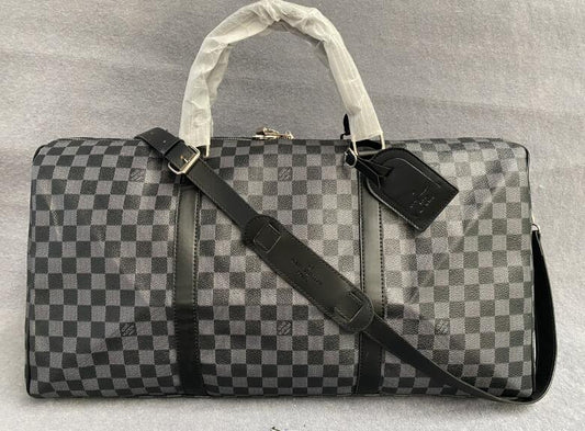 Louis Vuitton Keepall Bandoulière 50 – Monogram & Damier Graphite Canvas Travel Bag