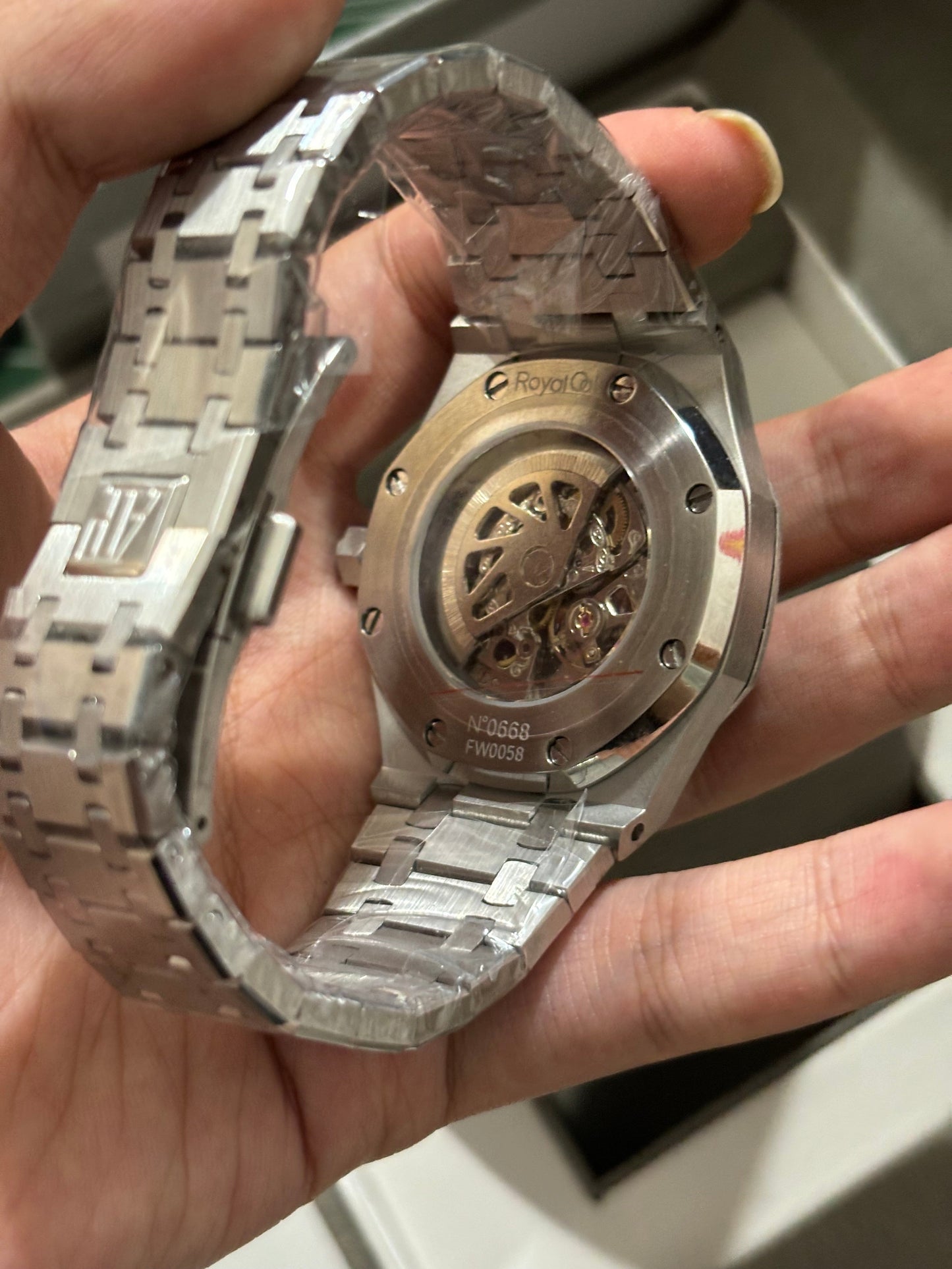 🕰️ Audemars Piguet Royal Oak Skeleton – Openwork Masterpiece 🔱✨