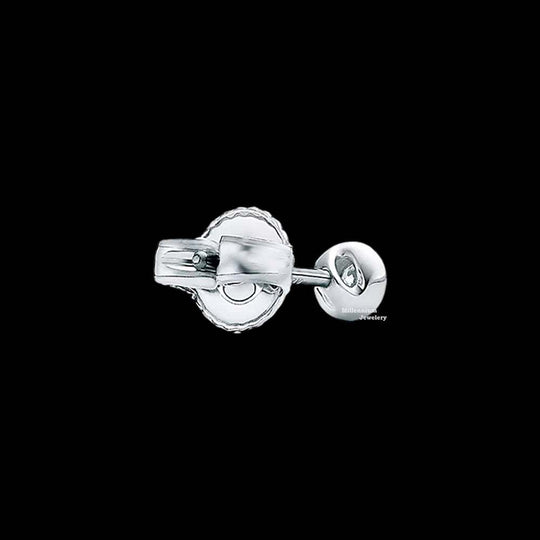 0.35ct Round cut Stud Earrings Moissanite Diamond For Women