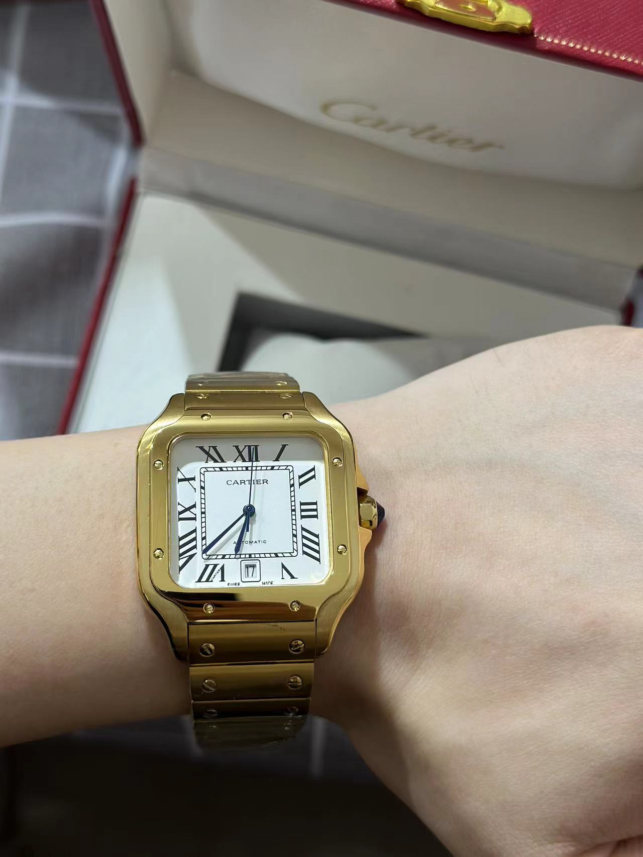🕰️ Cartier Santos Collection – Luxury Redefined ✨