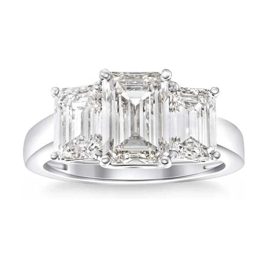 3ct Moissanite Diamond Engagement Ring For Women