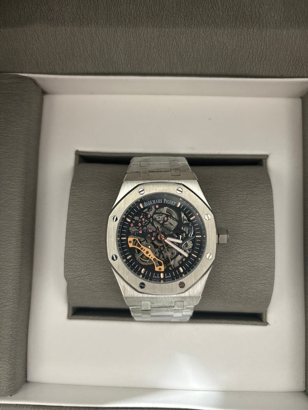 🕰️ Audemars Piguet Royal Oak Skeleton – Openwork Masterpiece 🔱✨