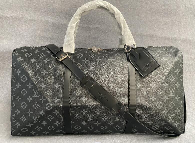 Louis Vuitton Keepall Bandoulière 50 – Monogram & Damier Graphite Canvas Travel Bag