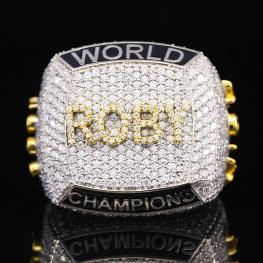 8.33ct Custom Hip Hop Round Cut Moissanite Ring