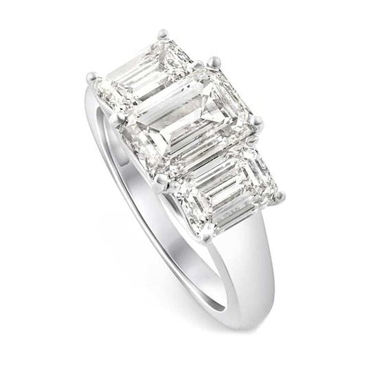 3ct Moissanite Diamond Engagement Ring For Women