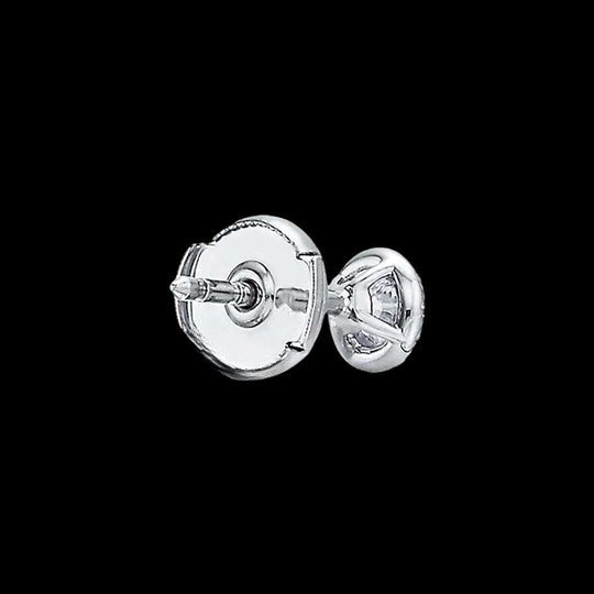 0.90ct Round Cut Moissanite Diamond Stud Earrings