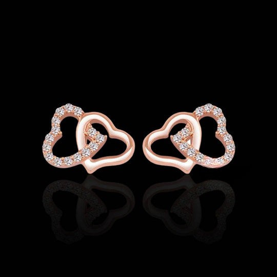 Heart Moissanite Earrings For Women