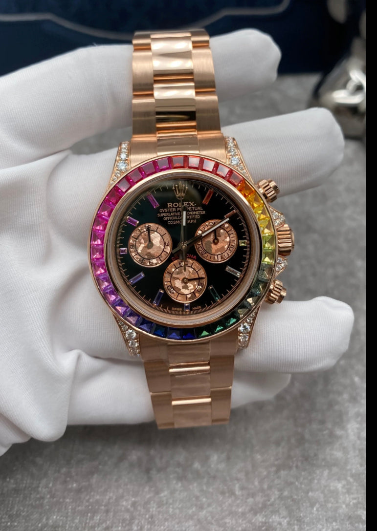 Luxury Diamond Rose Gold Rolex