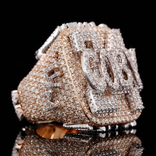 COBY Custom Name Customizable Moissanite Diamond Hip Hop Ring