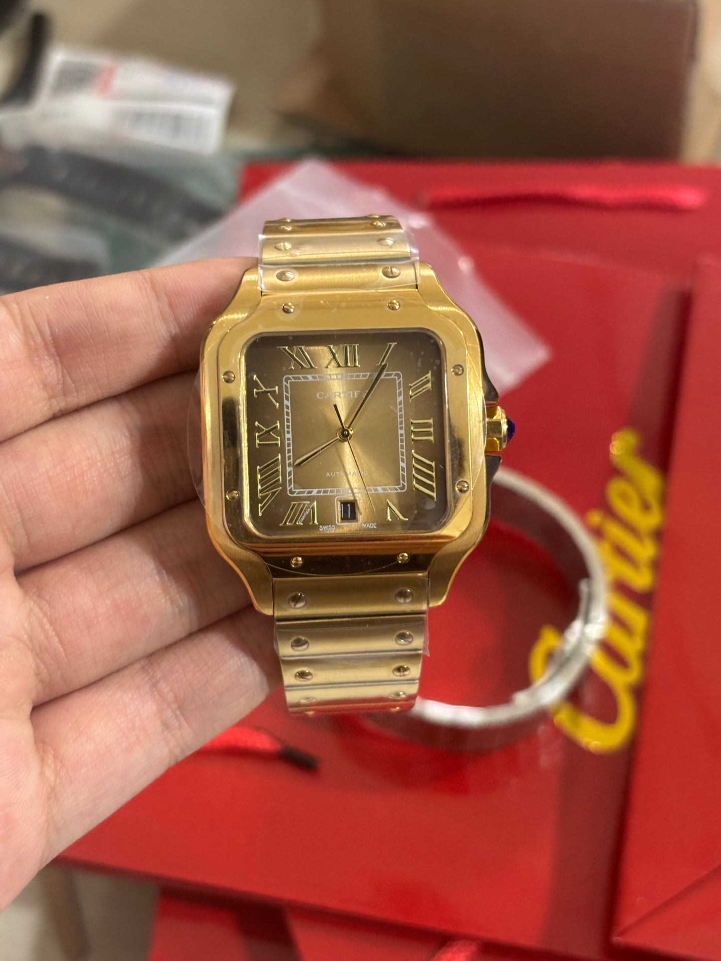 🕰️ Cartier Santos Collection – Luxury Redefined ✨