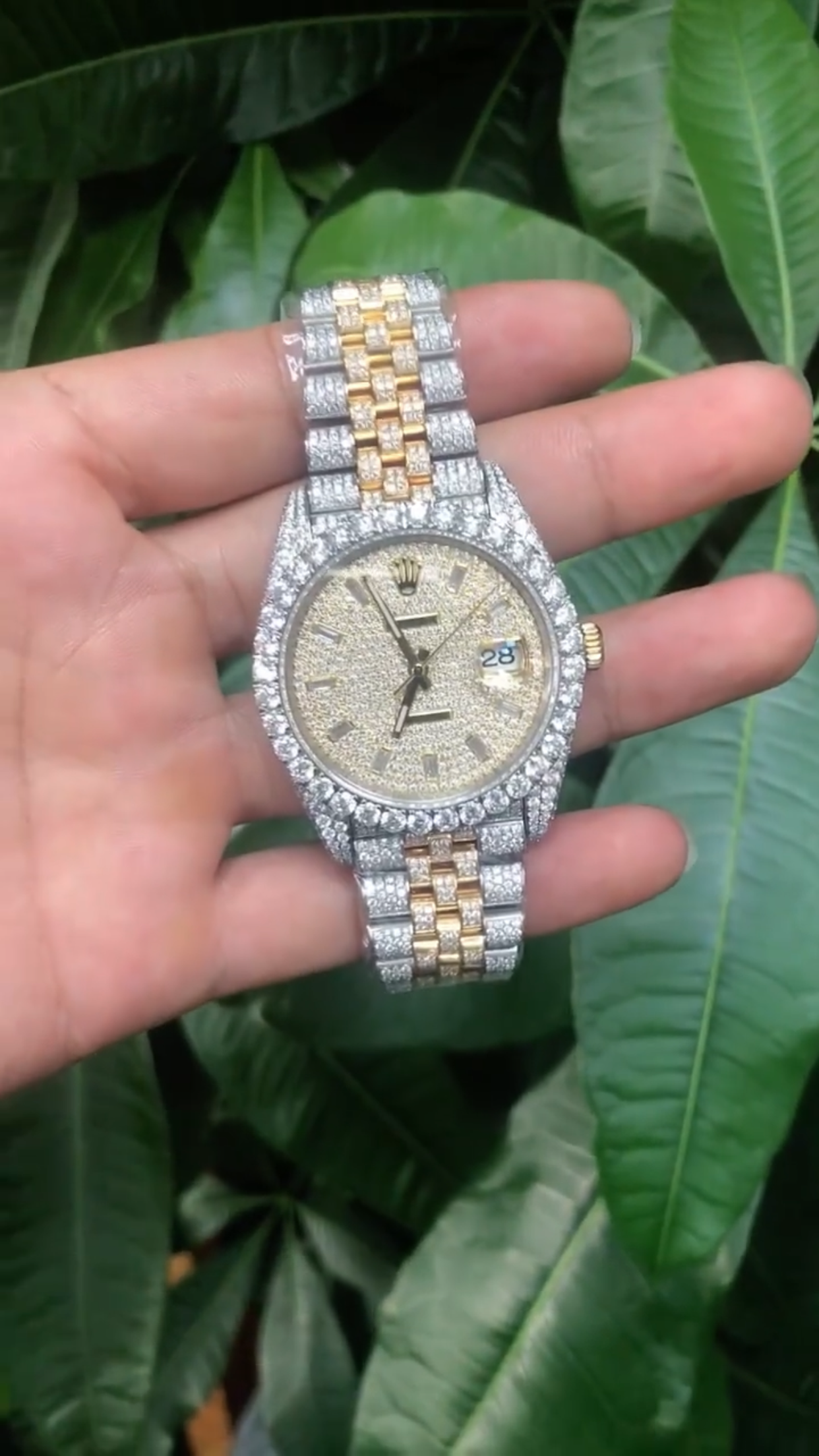 ✨💎 Ultimate Luxury Moissanite RLX  Masterpiece ⌚👑
