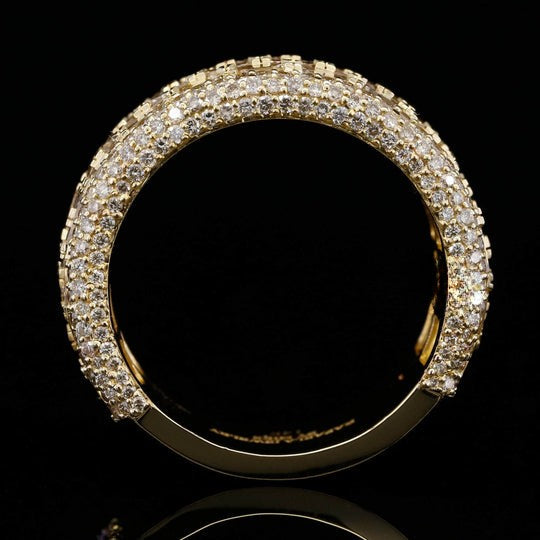 Bulky Fabulous Moissanite Diamond Iced Out Hip Hop Ring