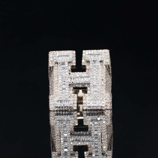 Heavy Quality Amazing Moissanite Diamond Hip Hop Ring