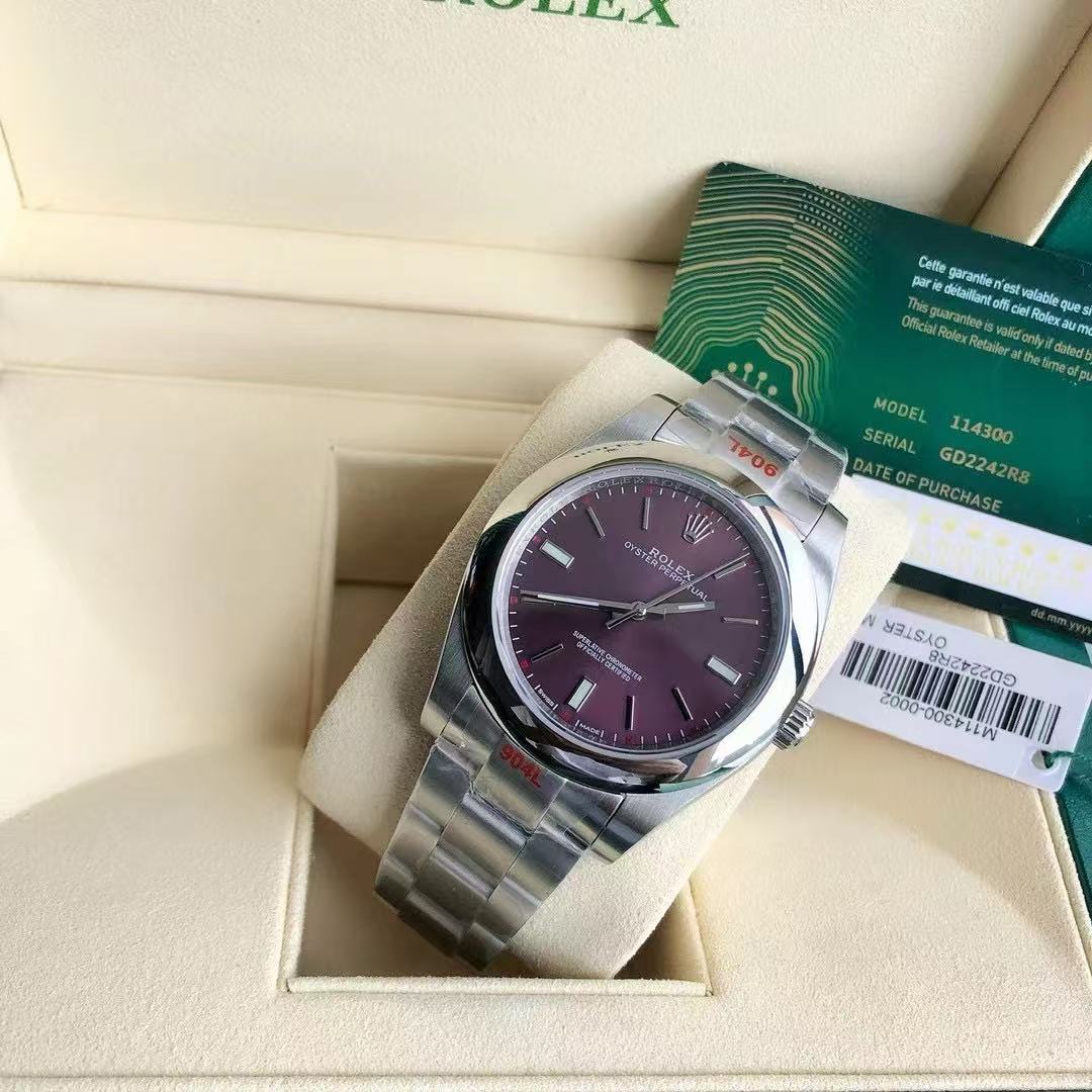 Rolex Oyster Perpetual Milgauss –  Sapphire Crystal – Stainless Steel