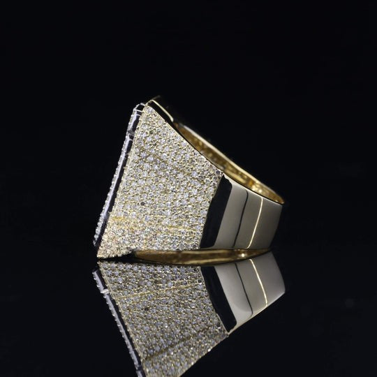 Heavy Quality Amazing Moissanite Diamond Hip Hop Ring