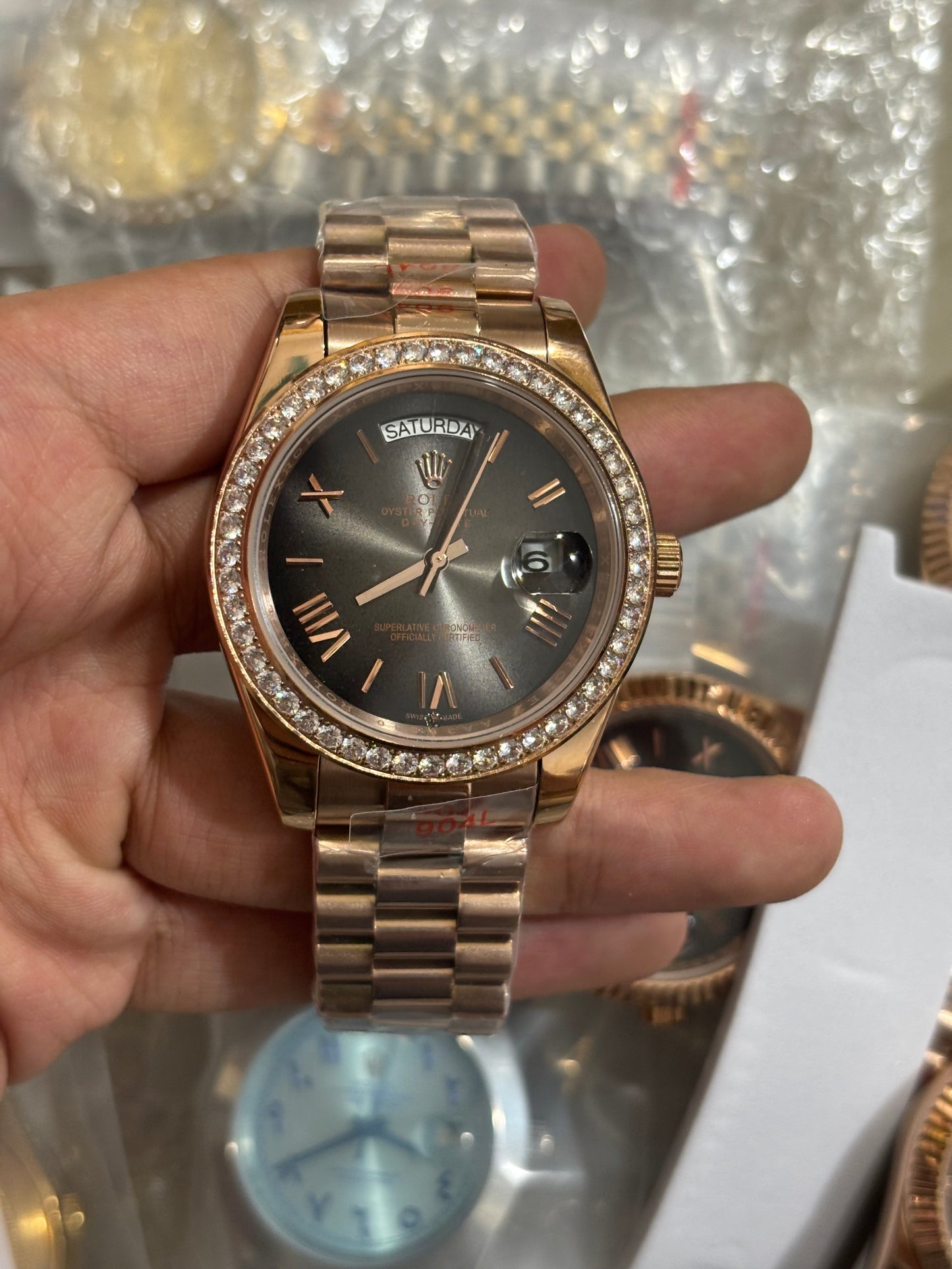 👑 Premium Day-Date & Datejust diamond Collection ⌚✨
