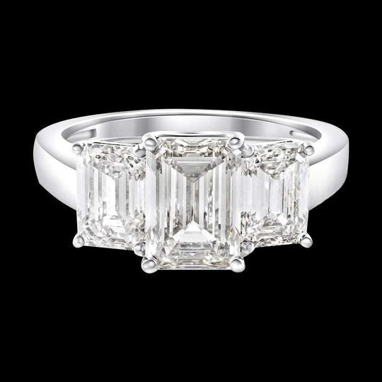 3ct Moissanite Diamond Engagement Ring For Women