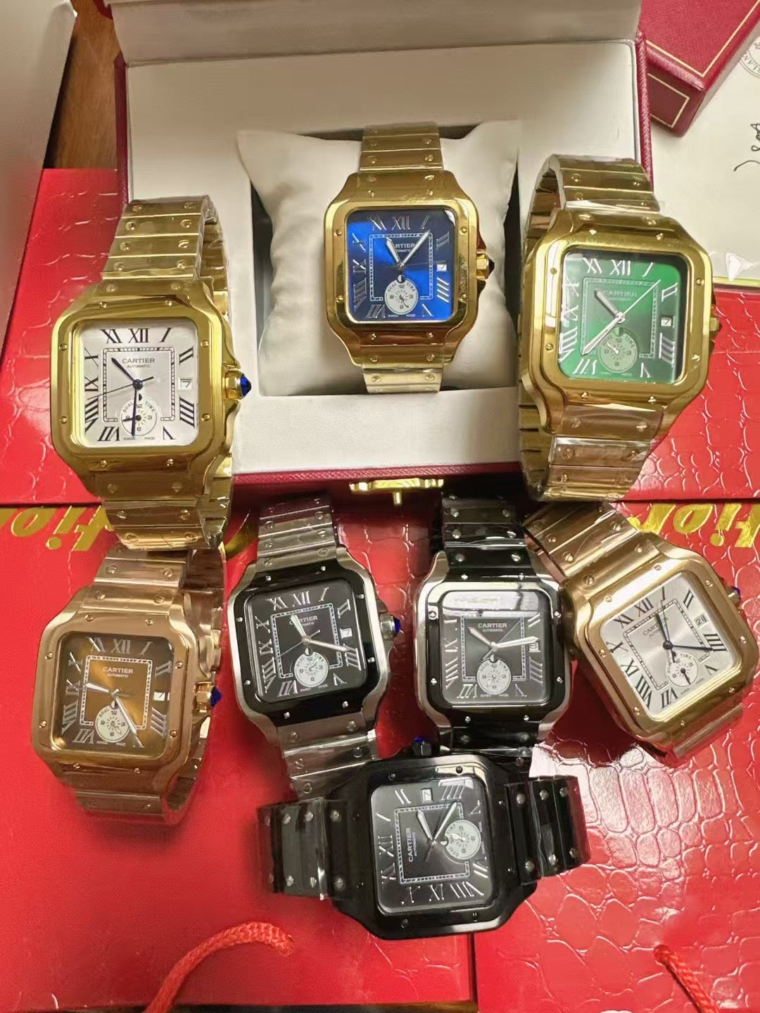 🕰️ Cartier Santos Collection – Luxury Redefined ✨